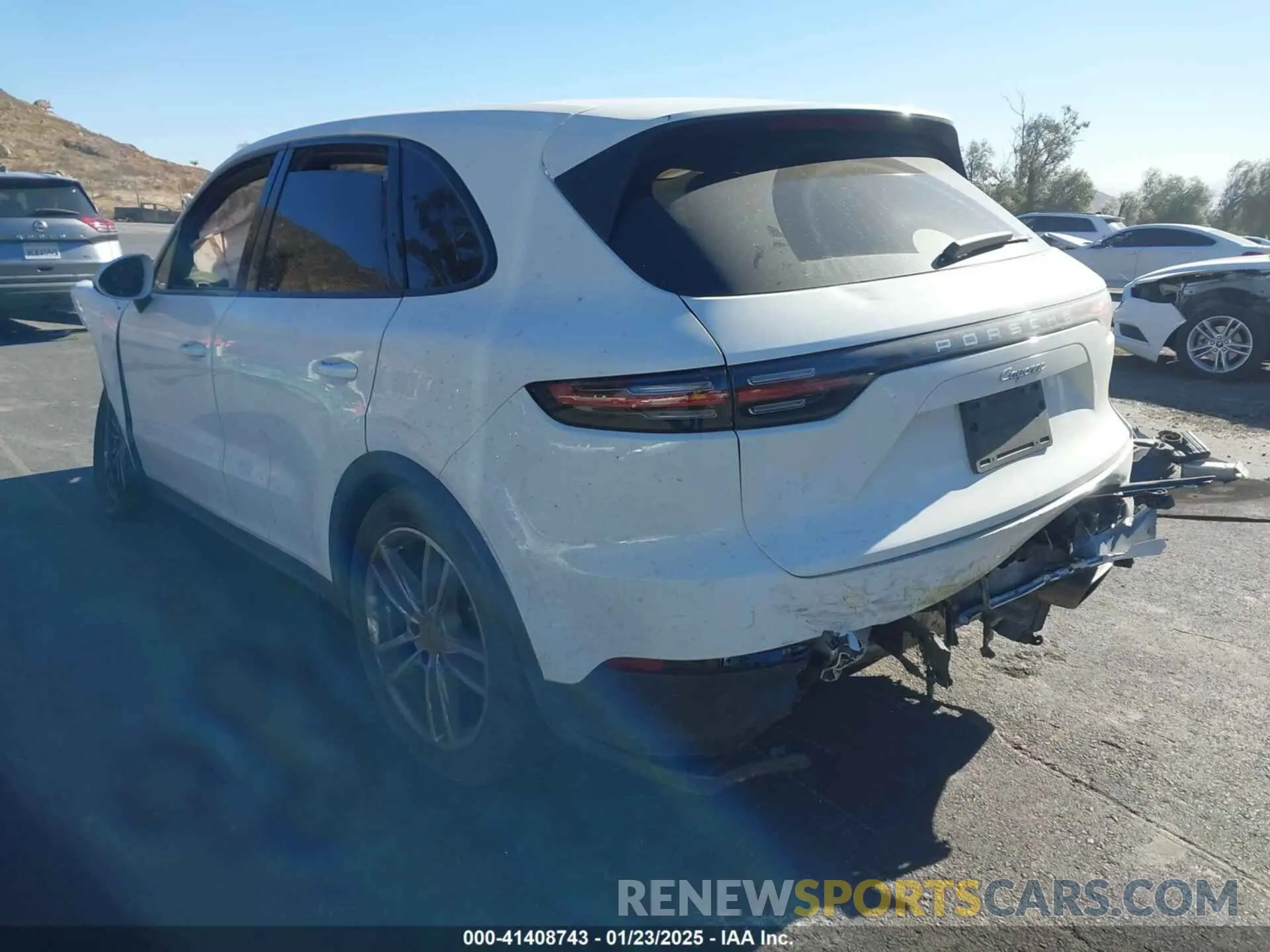 3 Photograph of a damaged car WP1AA2AY2MDA07529 PORSCHE CAYENNE 2021