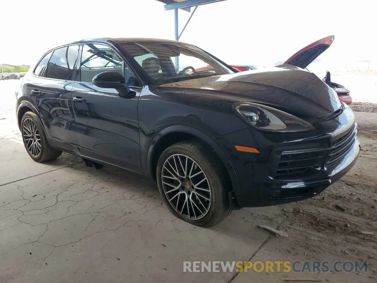 4 Фотография поврежденного автомобиля WP1AA2AY2MDA09149 PORSCHE CAYENNE 2021