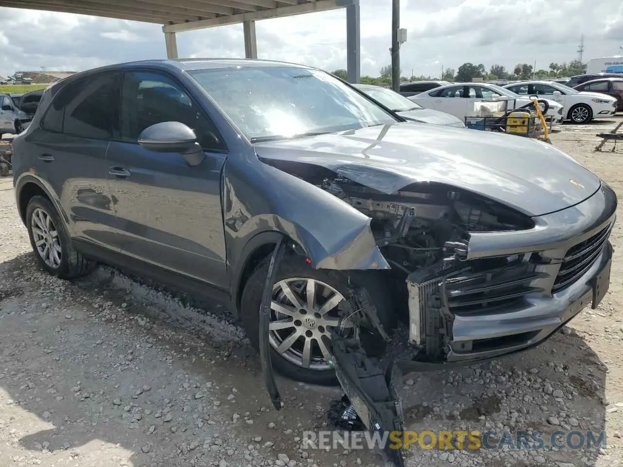 4 Photograph of a damaged car WP1AA2AY3MDA05028 PORSCHE CAYENNE 2021