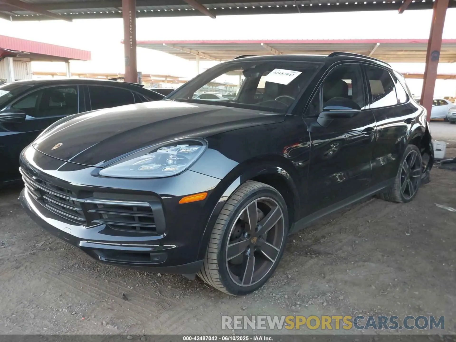 2 Photograph of a damaged car WP1AA2AY5MDA04012 PORSCHE CAYENNE 2021