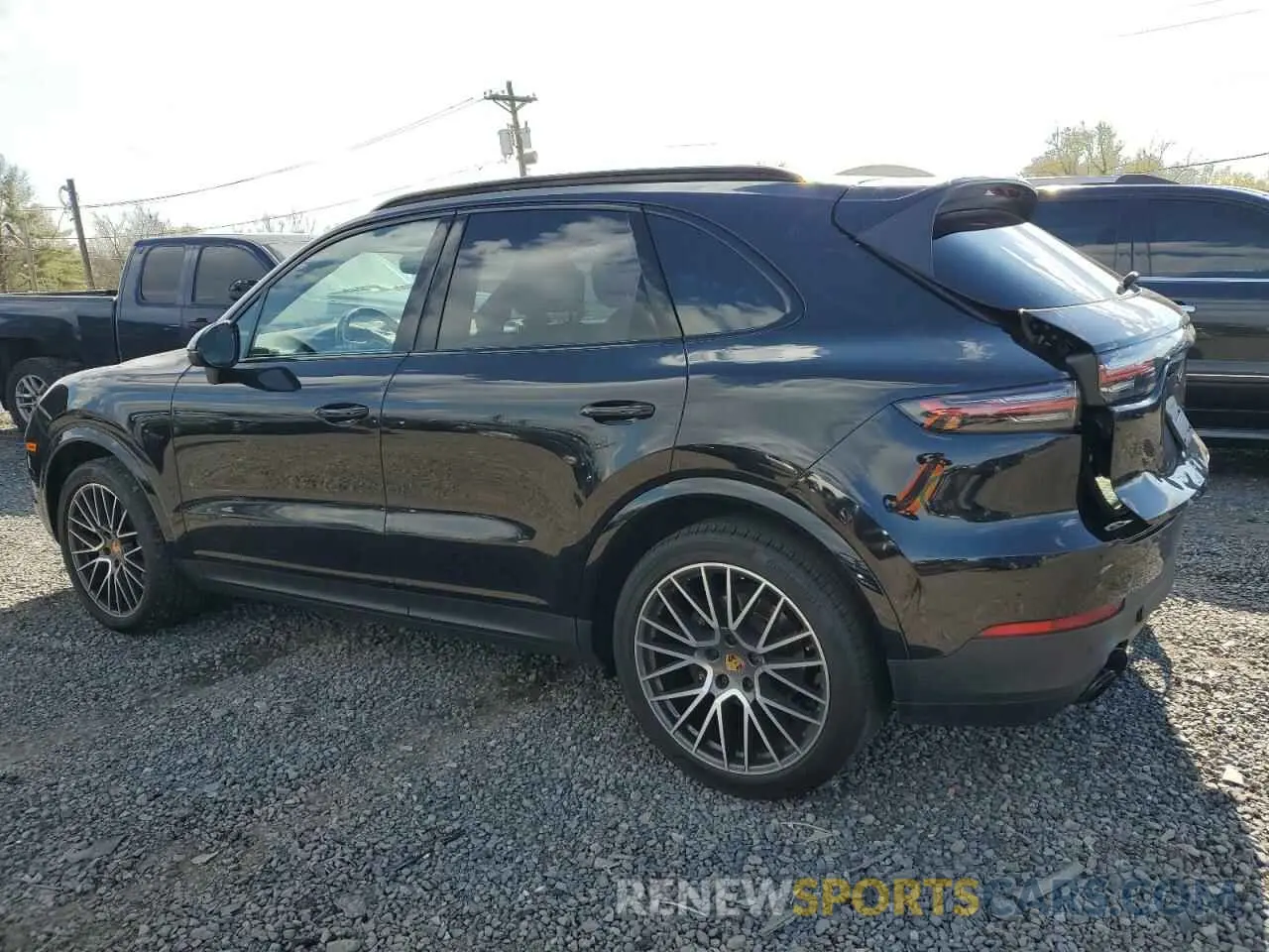 2 Фотография поврежденного автомобиля WP1AA2AY6MDA05024 PORSCHE CAYENNE 2021