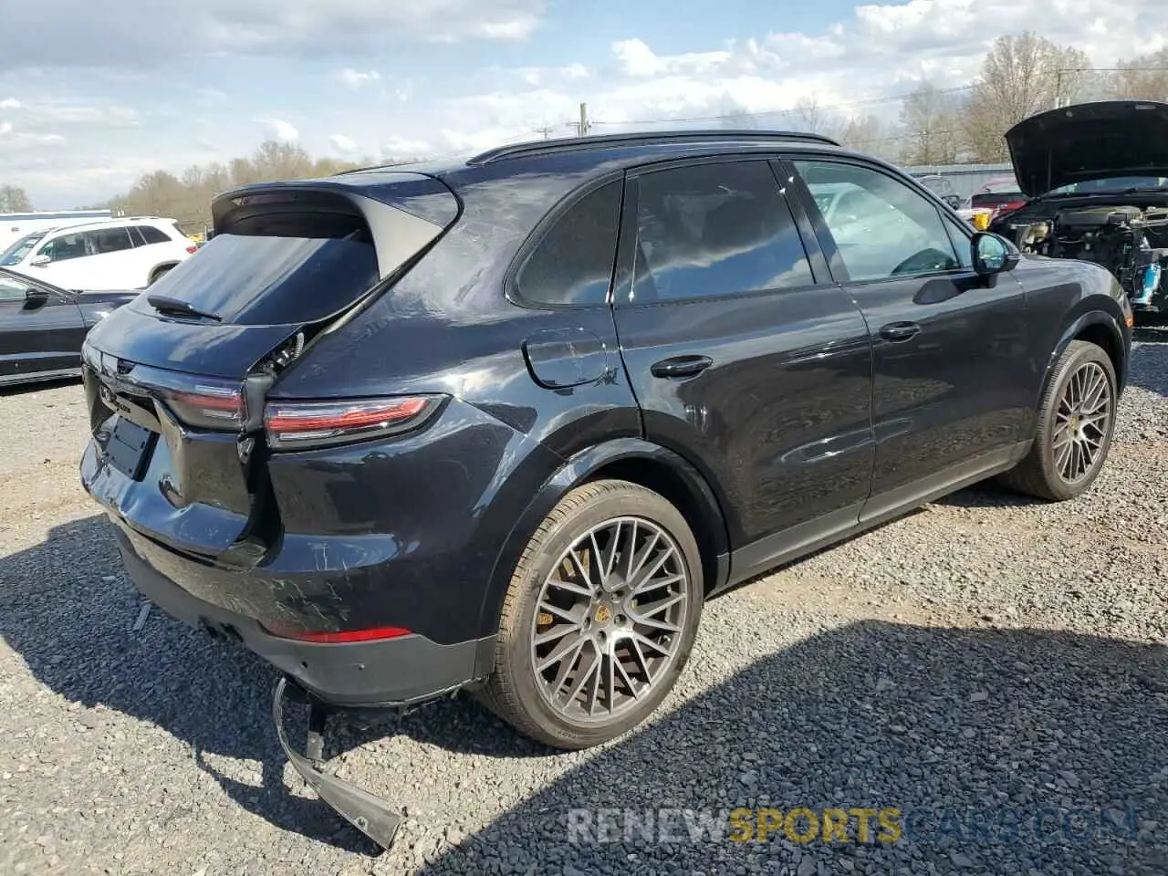 3 Фотография поврежденного автомобиля WP1AA2AY6MDA05024 PORSCHE CAYENNE 2021