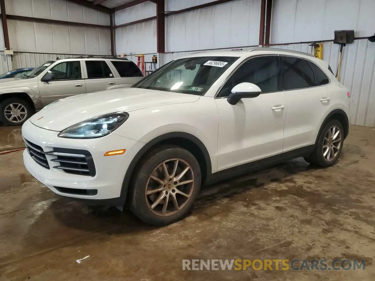 1 Фотография поврежденного автомобиля WP1AA2AY6MDA10403 PORSCHE CAYENNE 2021