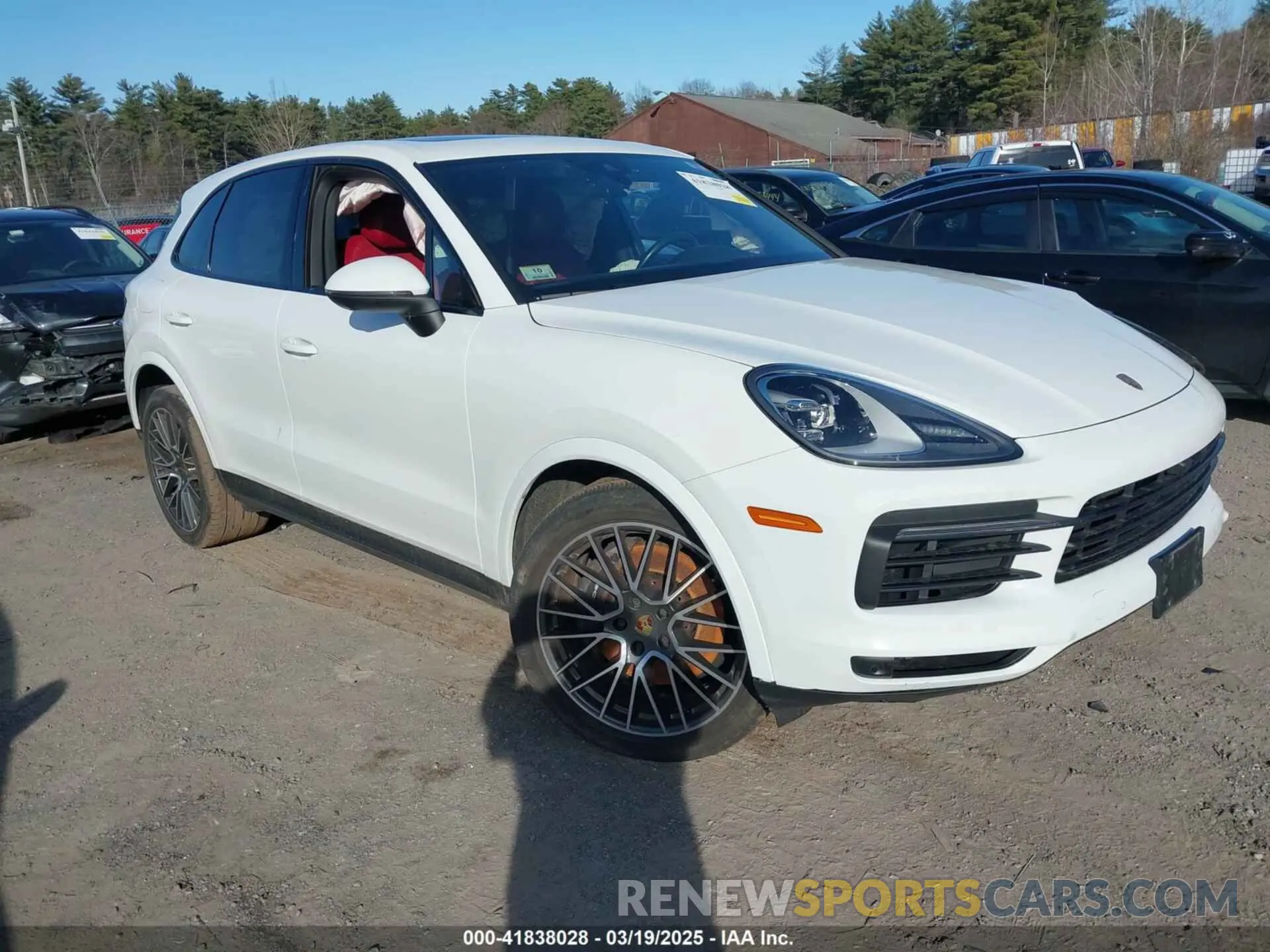 1 Фотография поврежденного автомобиля WP1AA2AY7MDA01807 PORSCHE CAYENNE 2021