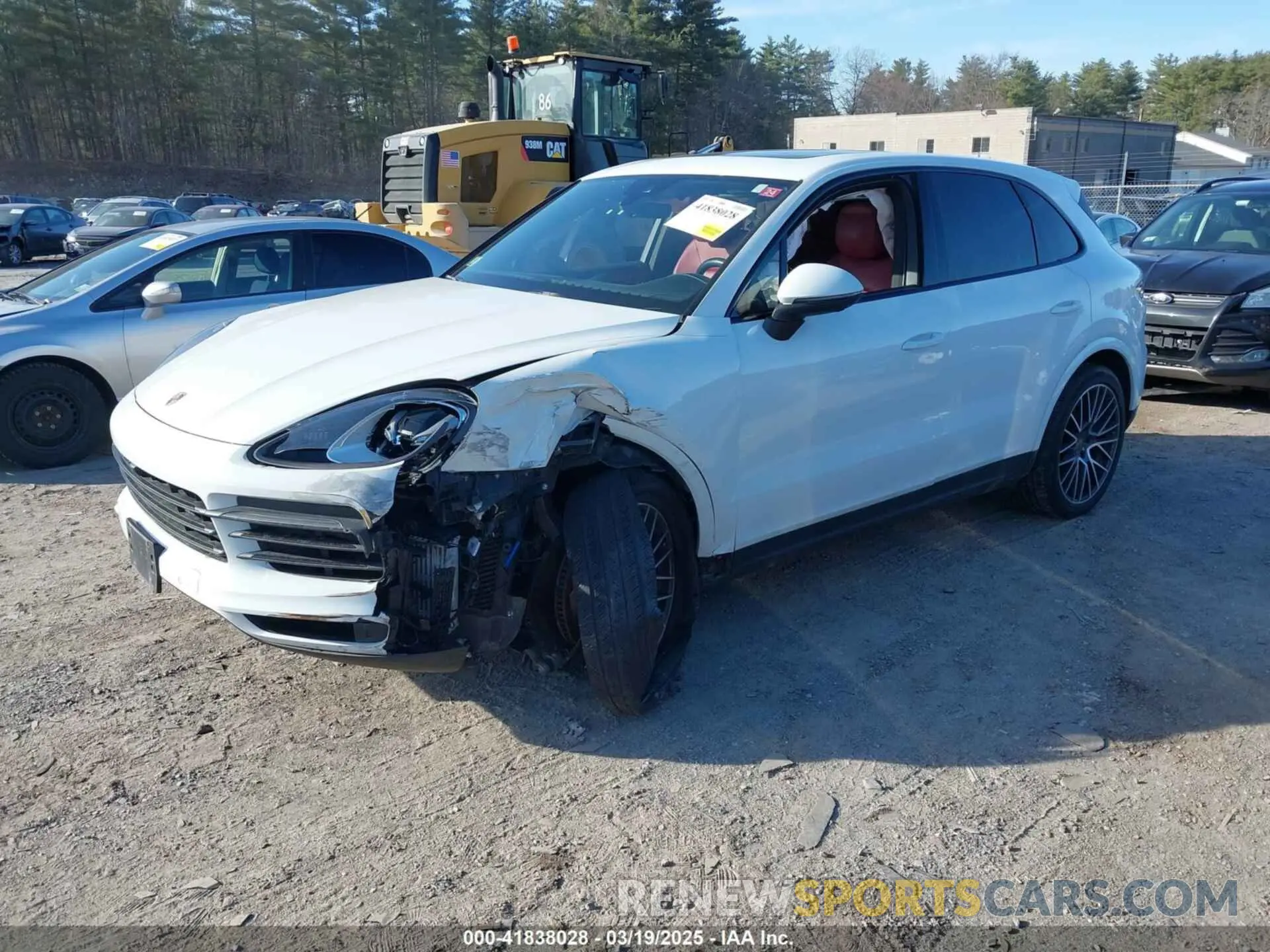 2 Фотография поврежденного автомобиля WP1AA2AY7MDA01807 PORSCHE CAYENNE 2021