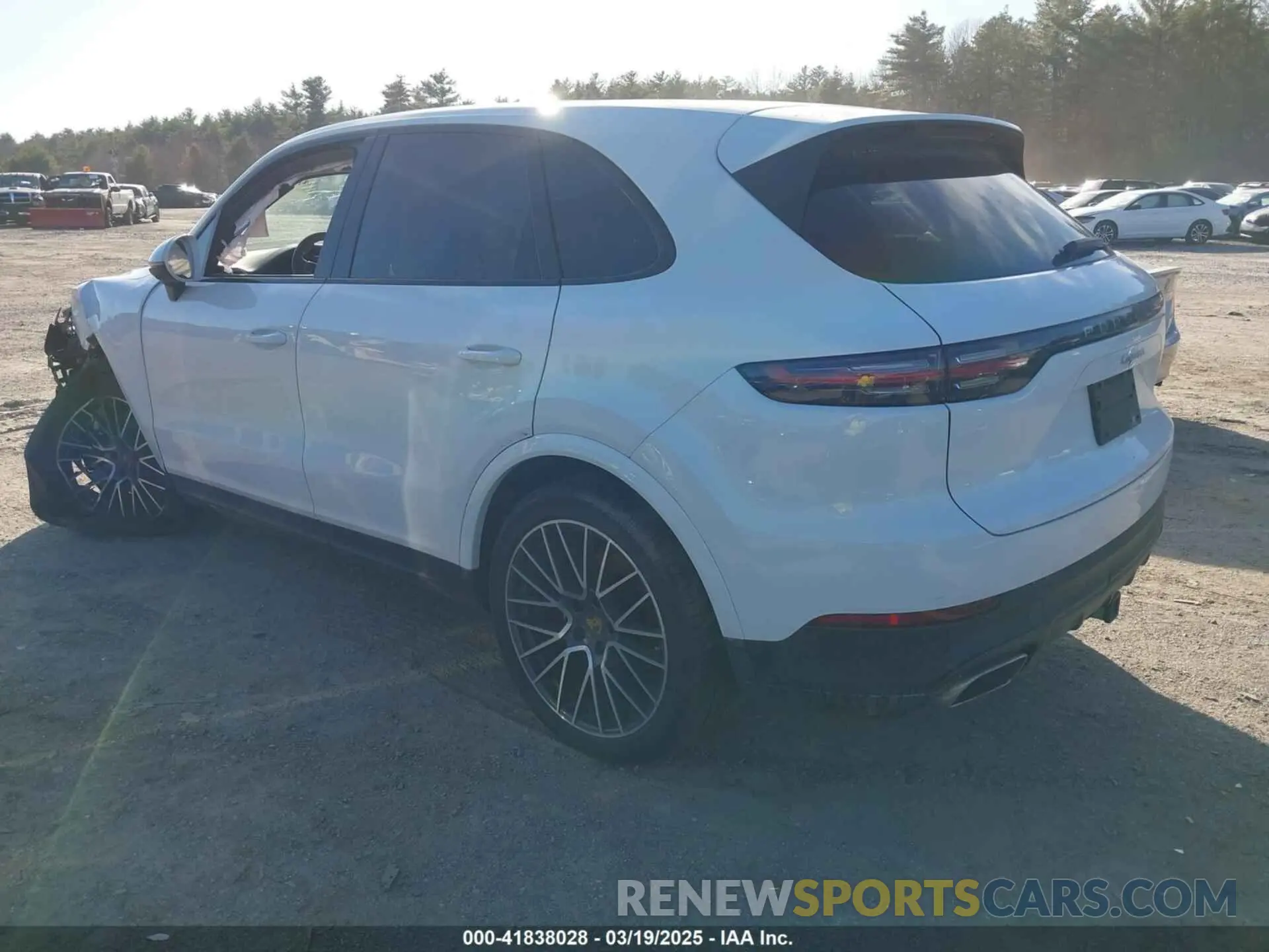 3 Фотография поврежденного автомобиля WP1AA2AY7MDA01807 PORSCHE CAYENNE 2021