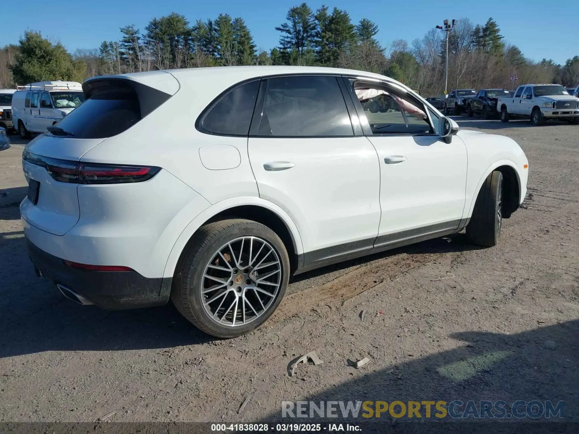 4 Фотография поврежденного автомобиля WP1AA2AY7MDA01807 PORSCHE CAYENNE 2021