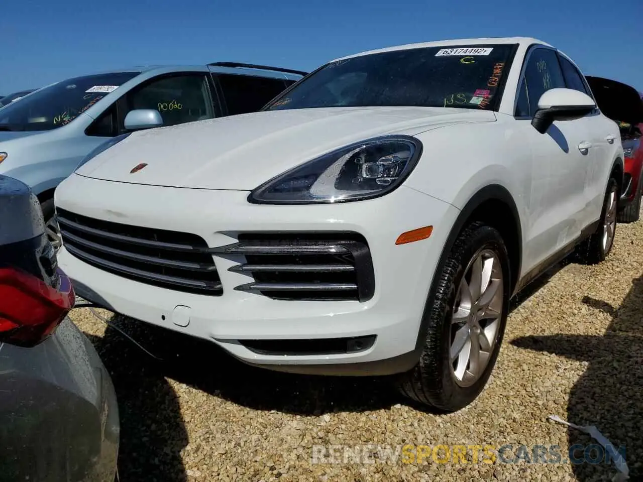 2 Photograph of a damaged car WP1AA2AY8MDA04408 PORSCHE CAYENNE 2021
