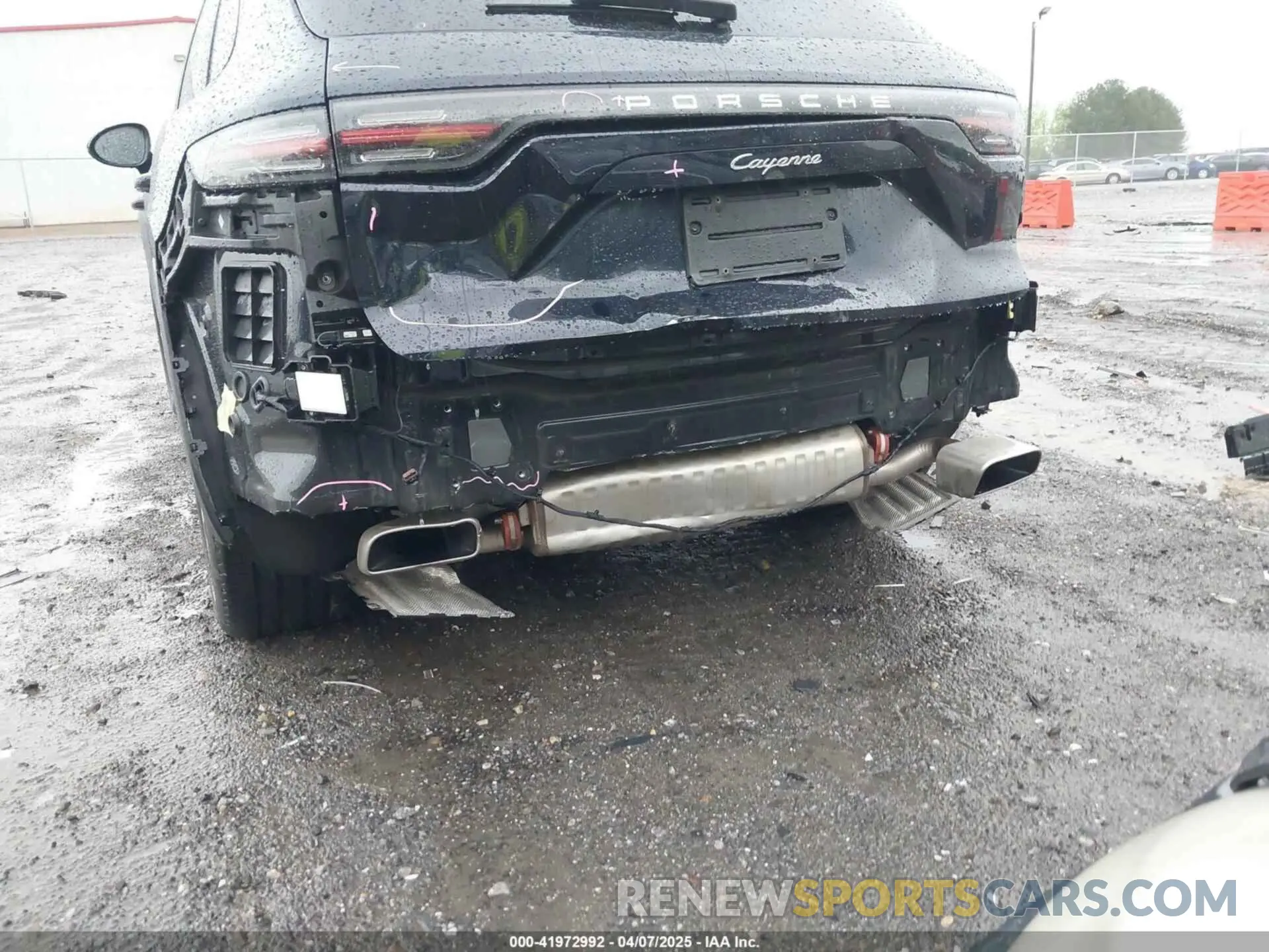 6 Фотография поврежденного автомобиля WP1AA2AY9MDA05163 PORSCHE CAYENNE 2021