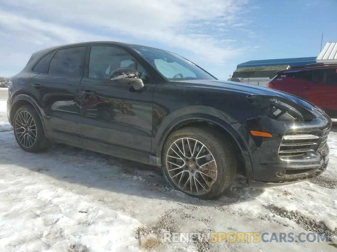 4 Photograph of a damaged car WP1AA2AYXMDA02000 PORSCHE CAYENNE 2021