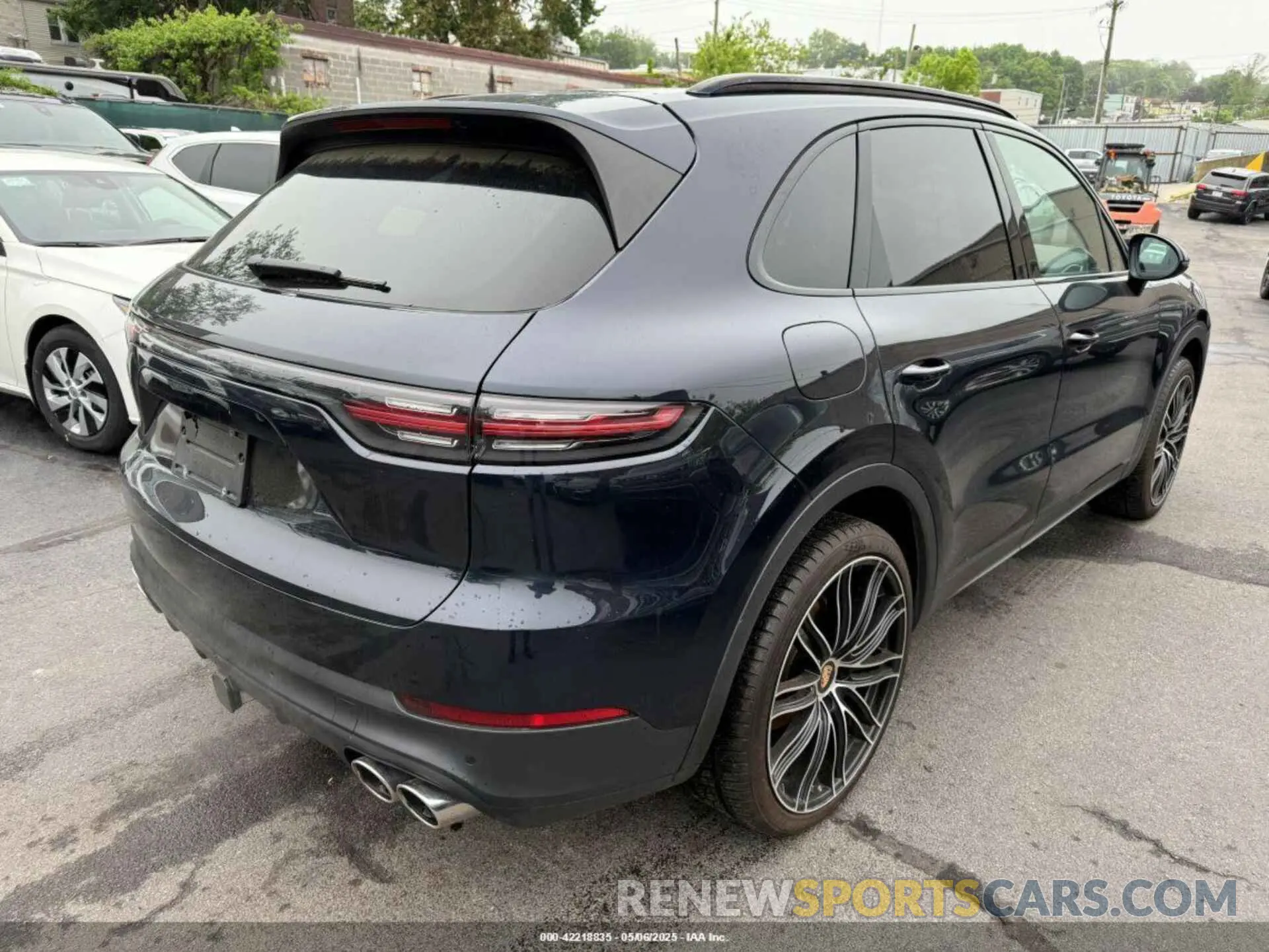 4 Фотография поврежденного автомобиля WP1AA2AYXMDA02563 PORSCHE CAYENNE 2021