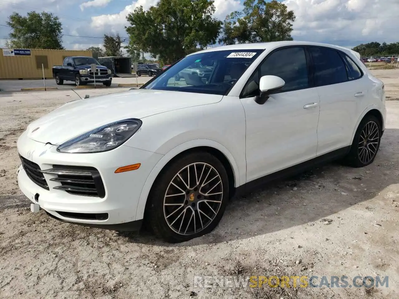 1 Фотография поврежденного автомобиля WP1AB2AY8MDA27555 PORSCHE CAYENNE 2021