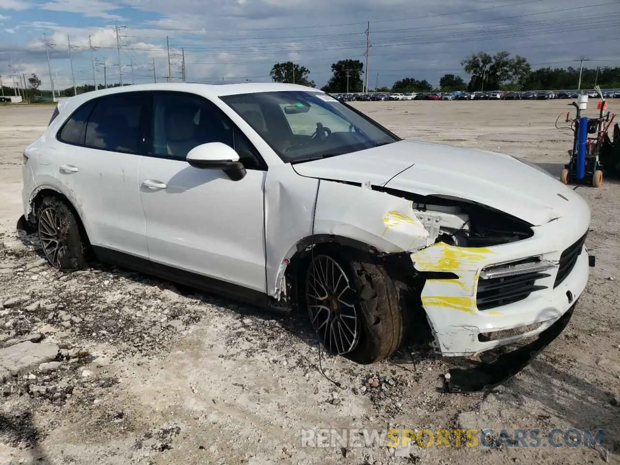 4 Фотография поврежденного автомобиля WP1AB2AY8MDA27555 PORSCHE CAYENNE 2021