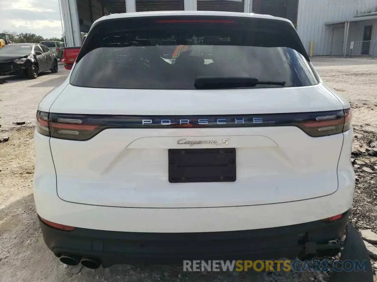 6 Фотография поврежденного автомобиля WP1AB2AY8MDA27555 PORSCHE CAYENNE 2021