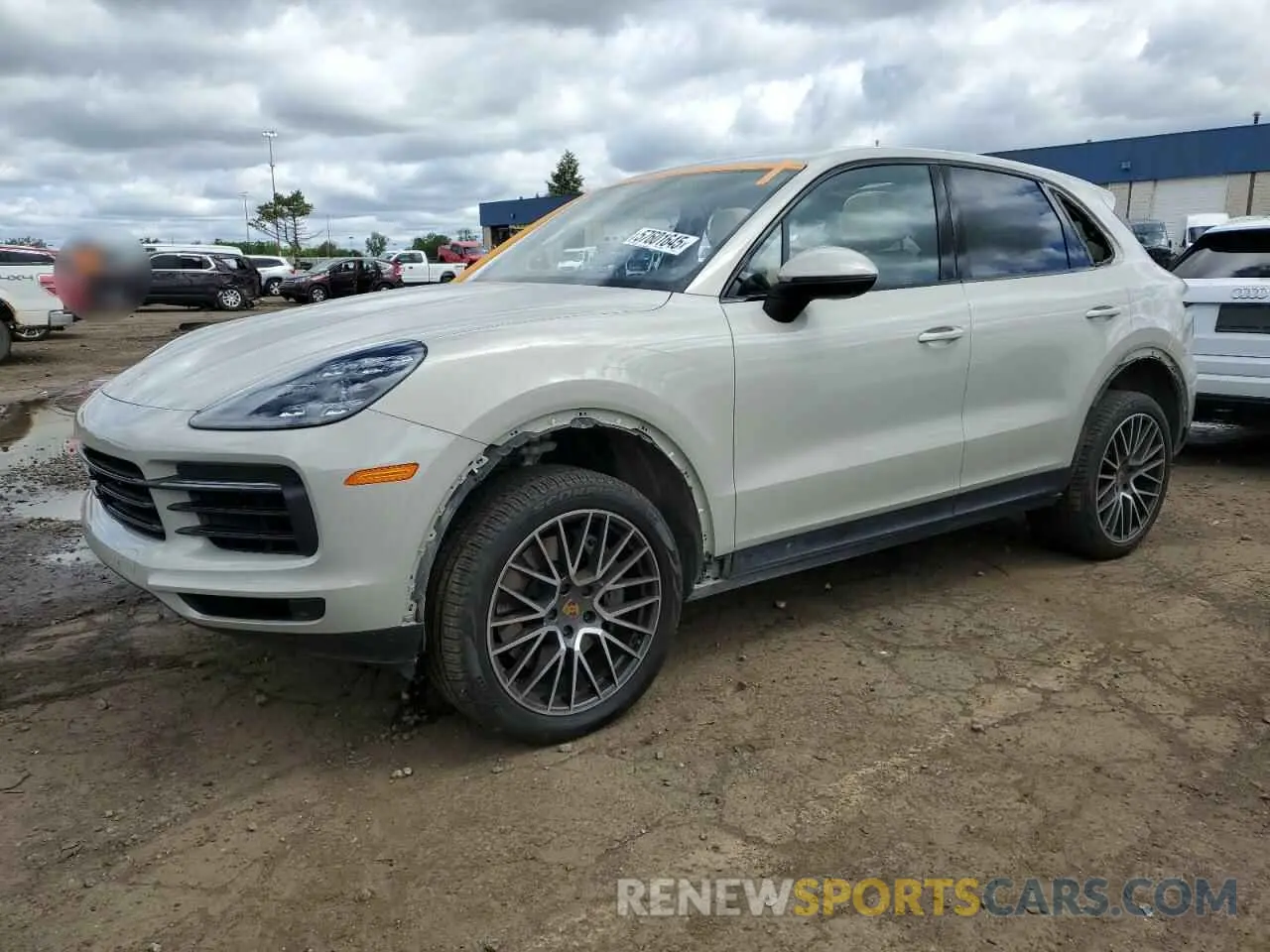 1 Photograph of a damaged car WP1AB2AYXMDA28173 PORSCHE CAYENNE 2021