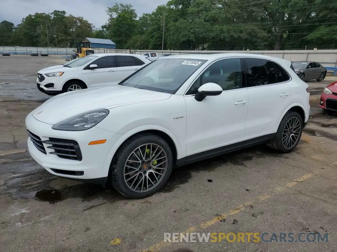 1 Фотография поврежденного автомобиля WP1AE2AY1MDA24696 PORSCHE CAYENNE 2021
