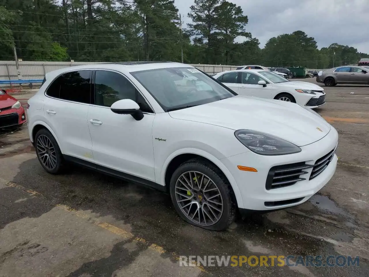 4 Фотография поврежденного автомобиля WP1AE2AY1MDA24696 PORSCHE CAYENNE 2021