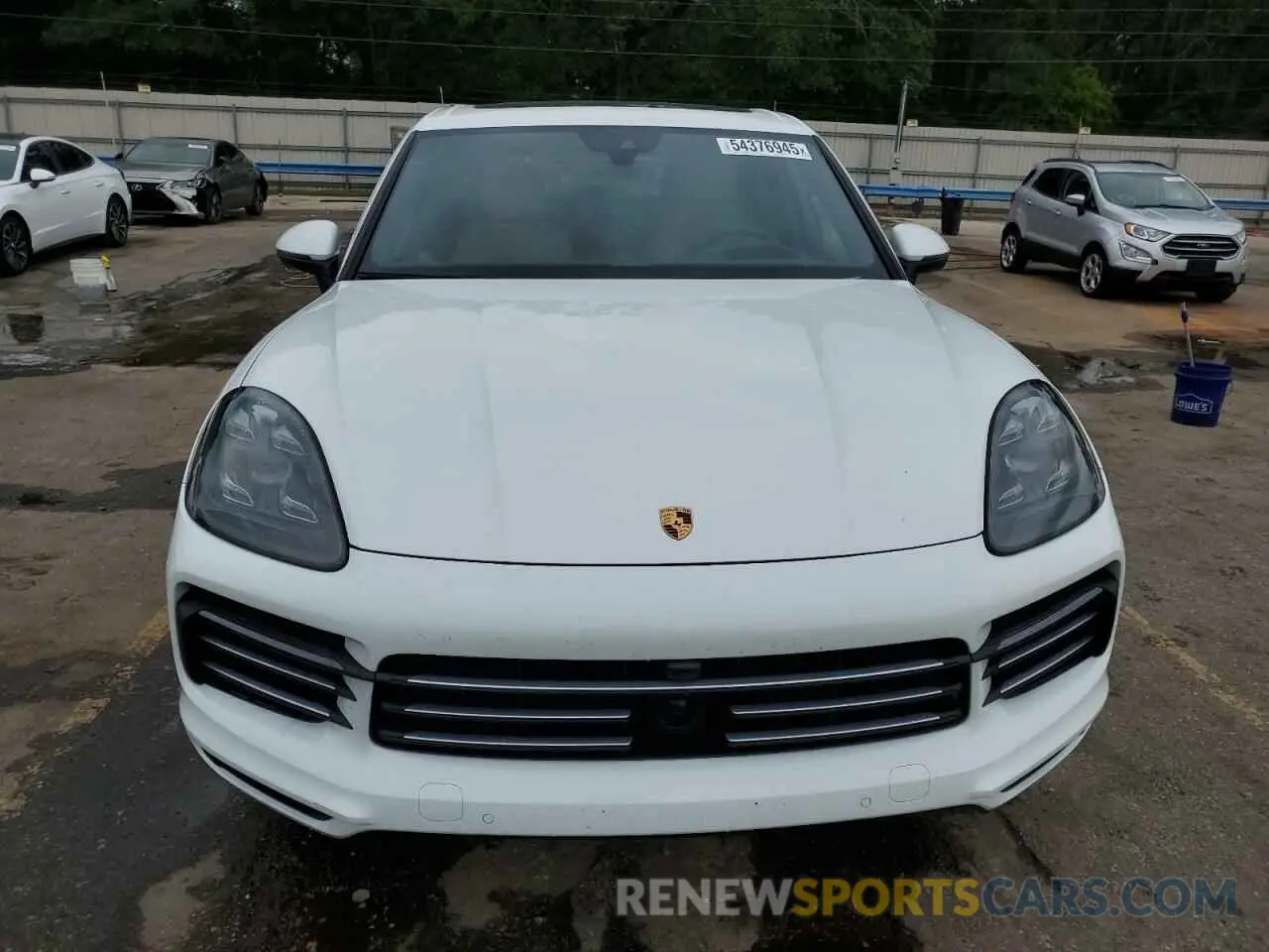 5 Фотография поврежденного автомобиля WP1AE2AY1MDA24696 PORSCHE CAYENNE 2021