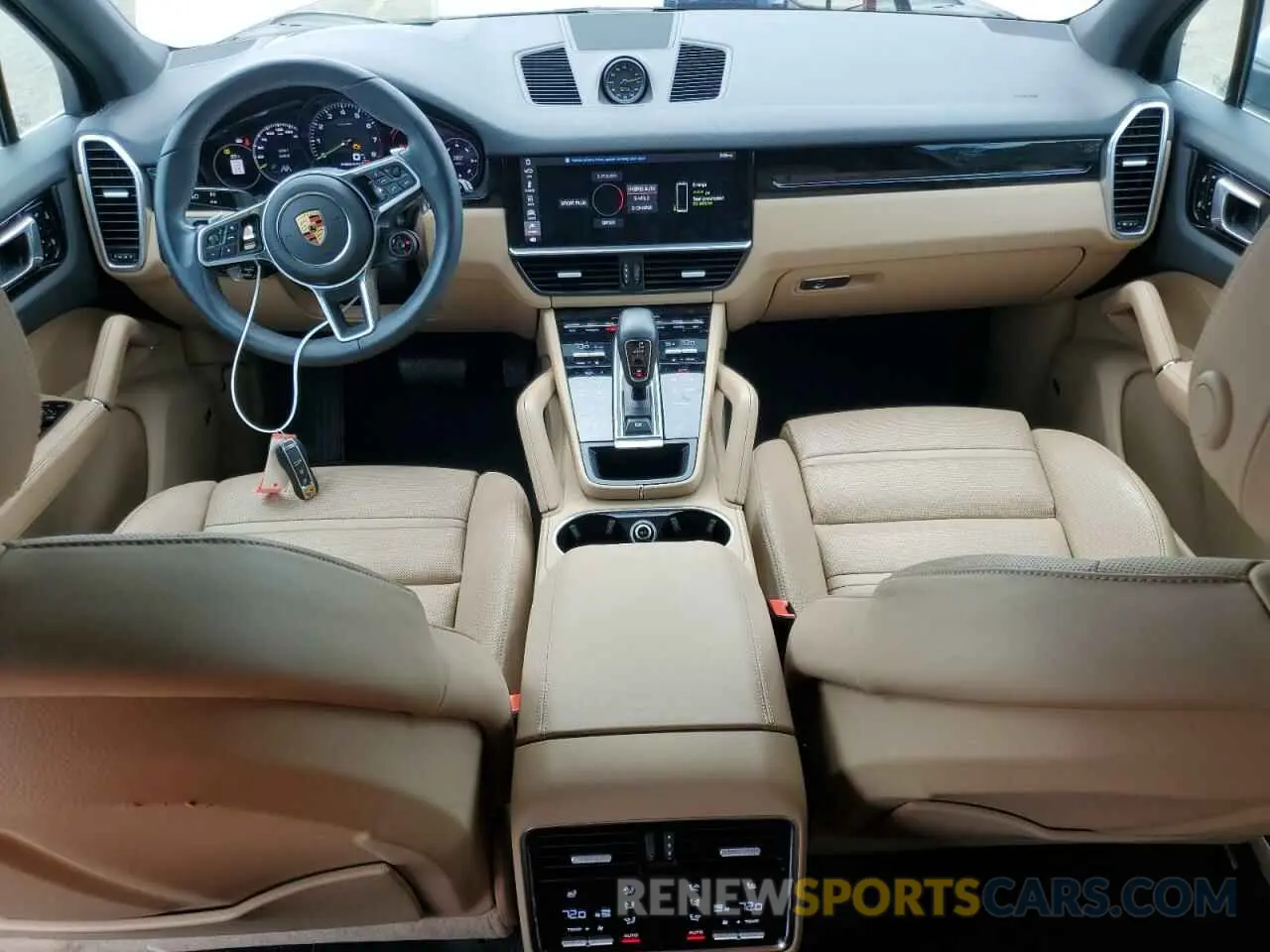 8 Фотография поврежденного автомобиля WP1AE2AY1MDA24696 PORSCHE CAYENNE 2021