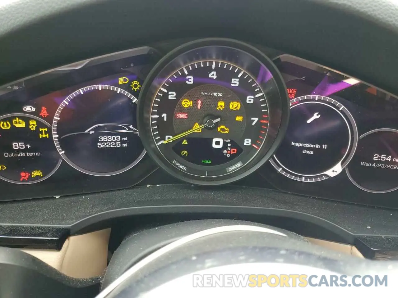 9 Фотография поврежденного автомобиля WP1AE2AY1MDA24696 PORSCHE CAYENNE 2021