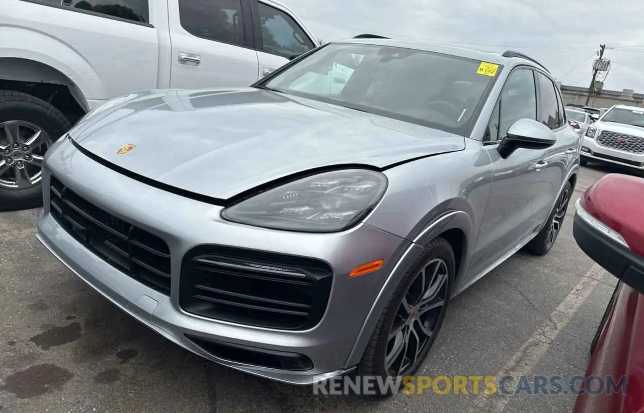 2 Photograph of a damaged car WP1AG2AY0MDA34520 PORSCHE CAYENNE 2021
