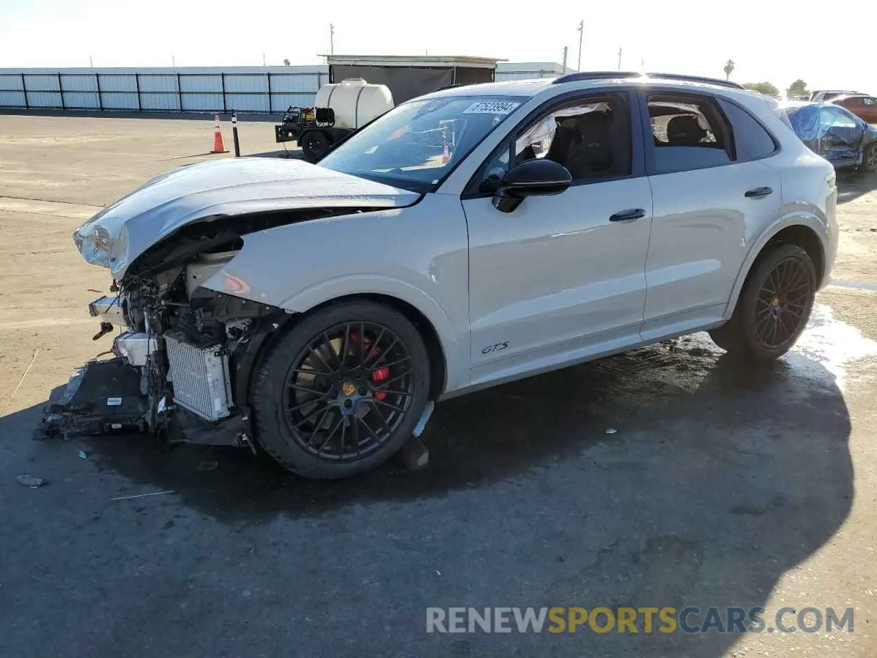 1 Photograph of a damaged car WP1AG2AY3MDA34642 PORSCHE CAYENNE 2021