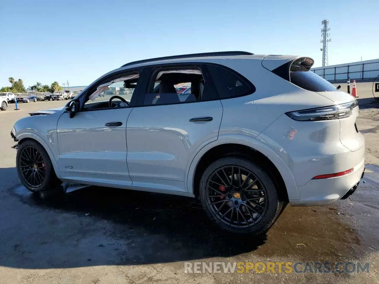 2 Photograph of a damaged car WP1AG2AY3MDA34642 PORSCHE CAYENNE 2021