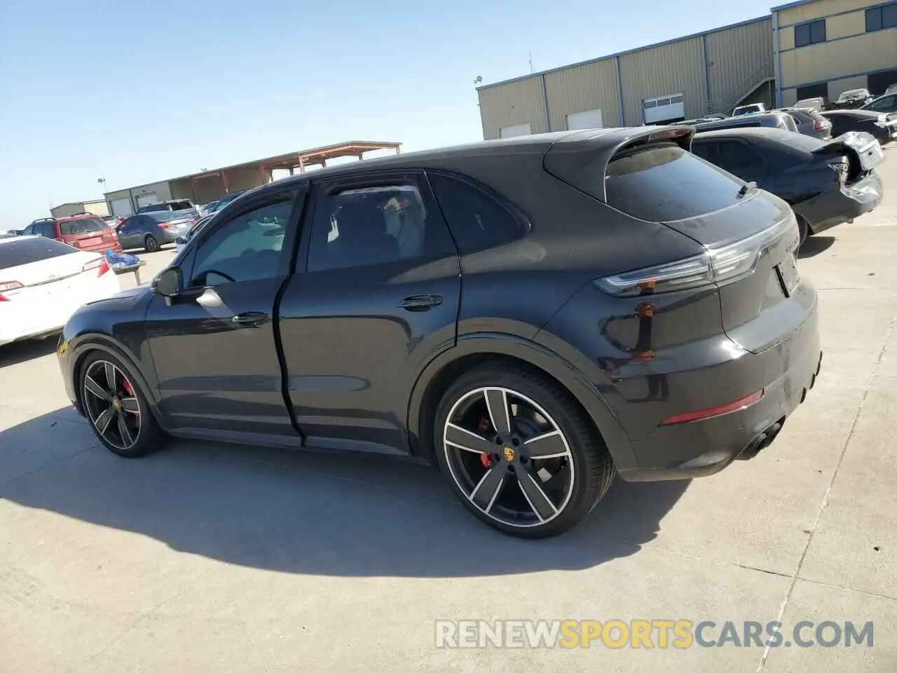2 Photograph of a damaged car WP1AG2AY3MDA34902 PORSCHE CAYENNE 2021