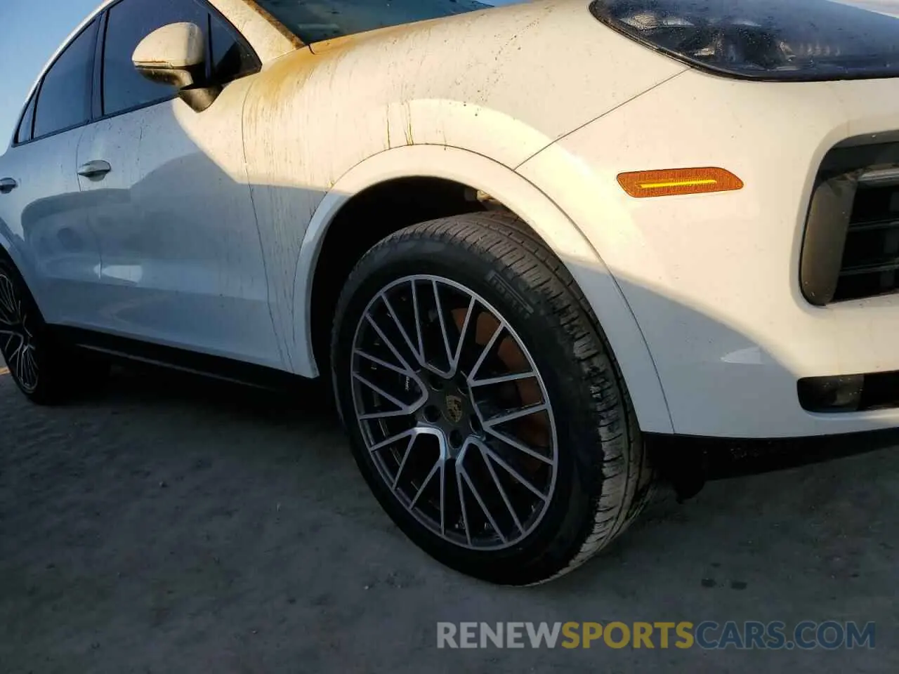 9 Photograph of a damaged car WP1BA2AY2MDA40132 PORSCHE CAYENNE 2021