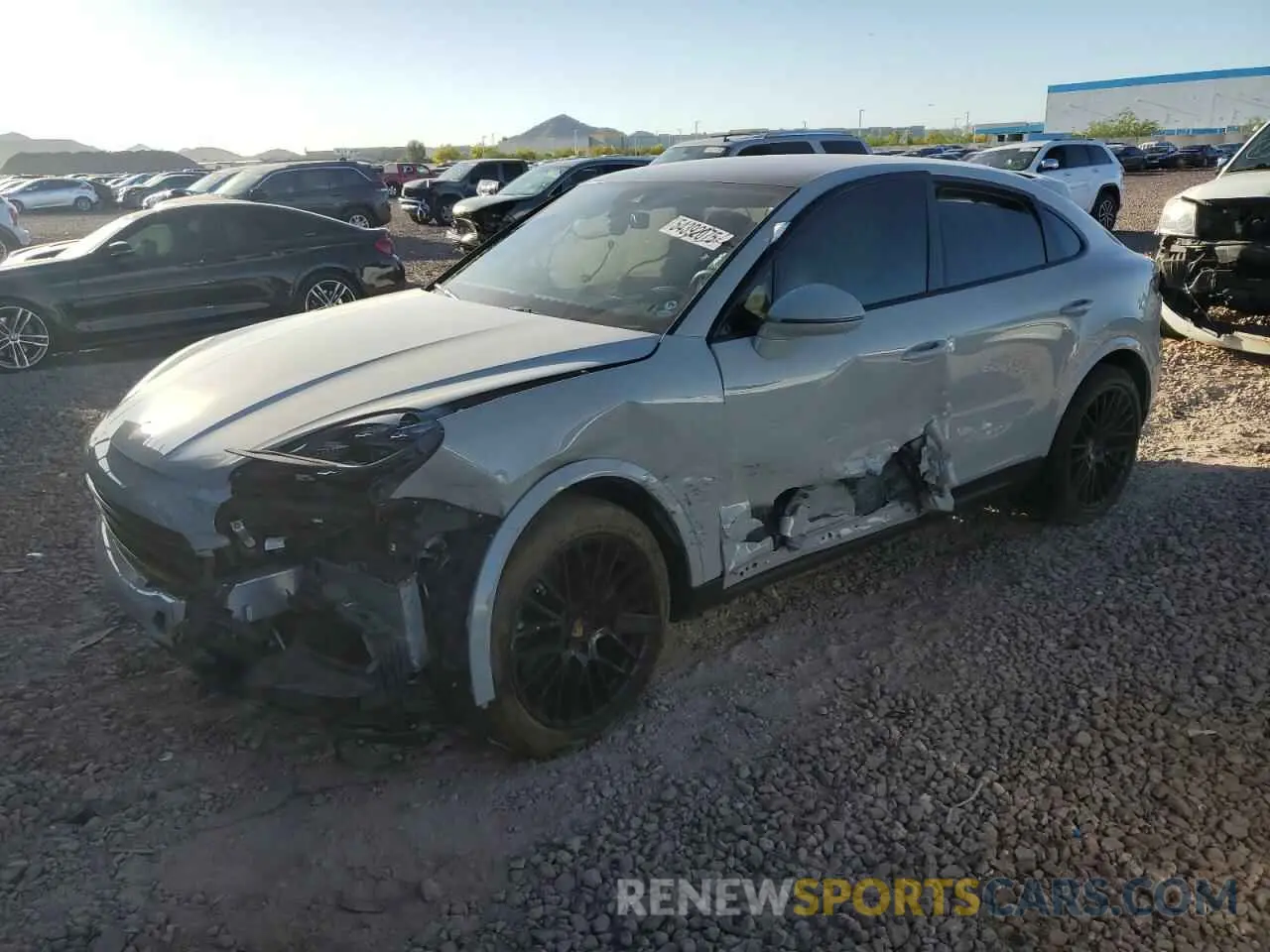 1 Фотография поврежденного автомобиля WP1BA2AY4MDA40505 PORSCHE CAYENNE 2021