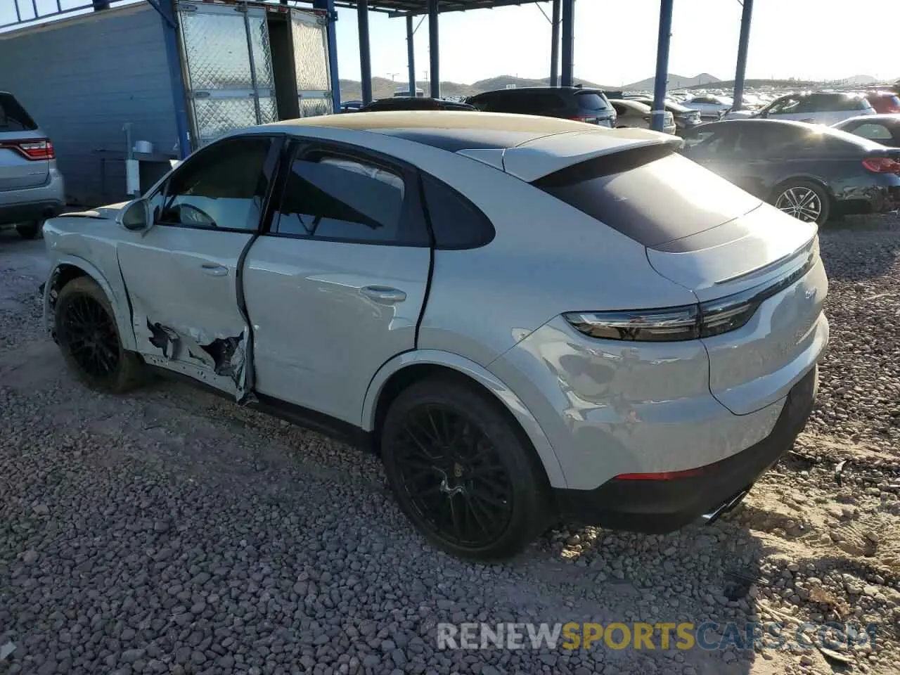 2 Фотография поврежденного автомобиля WP1BA2AY4MDA40505 PORSCHE CAYENNE 2021