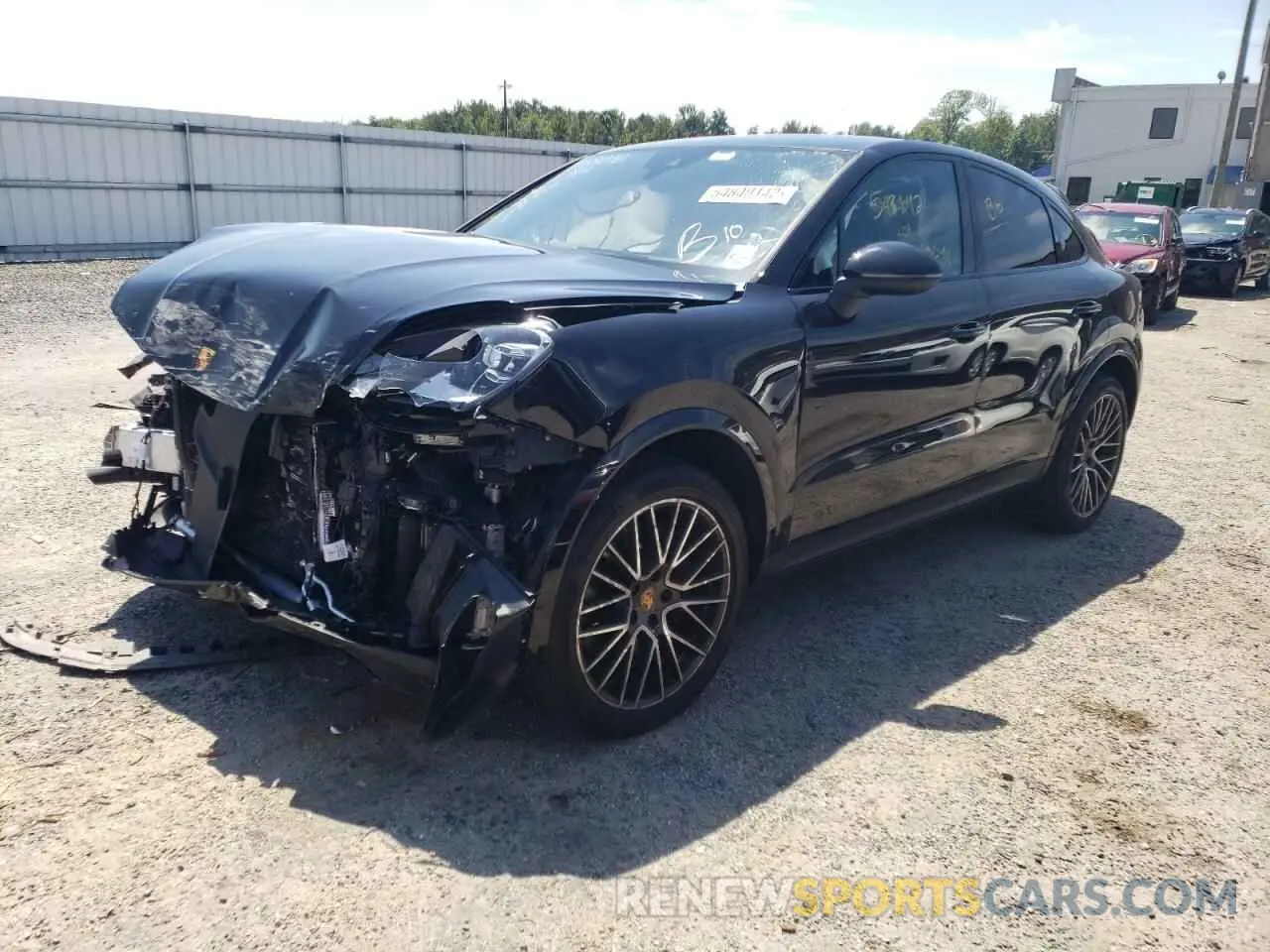 2 Photograph of a damaged car WP1BA2AY4MDA42626 PORSCHE CAYENNE 2021