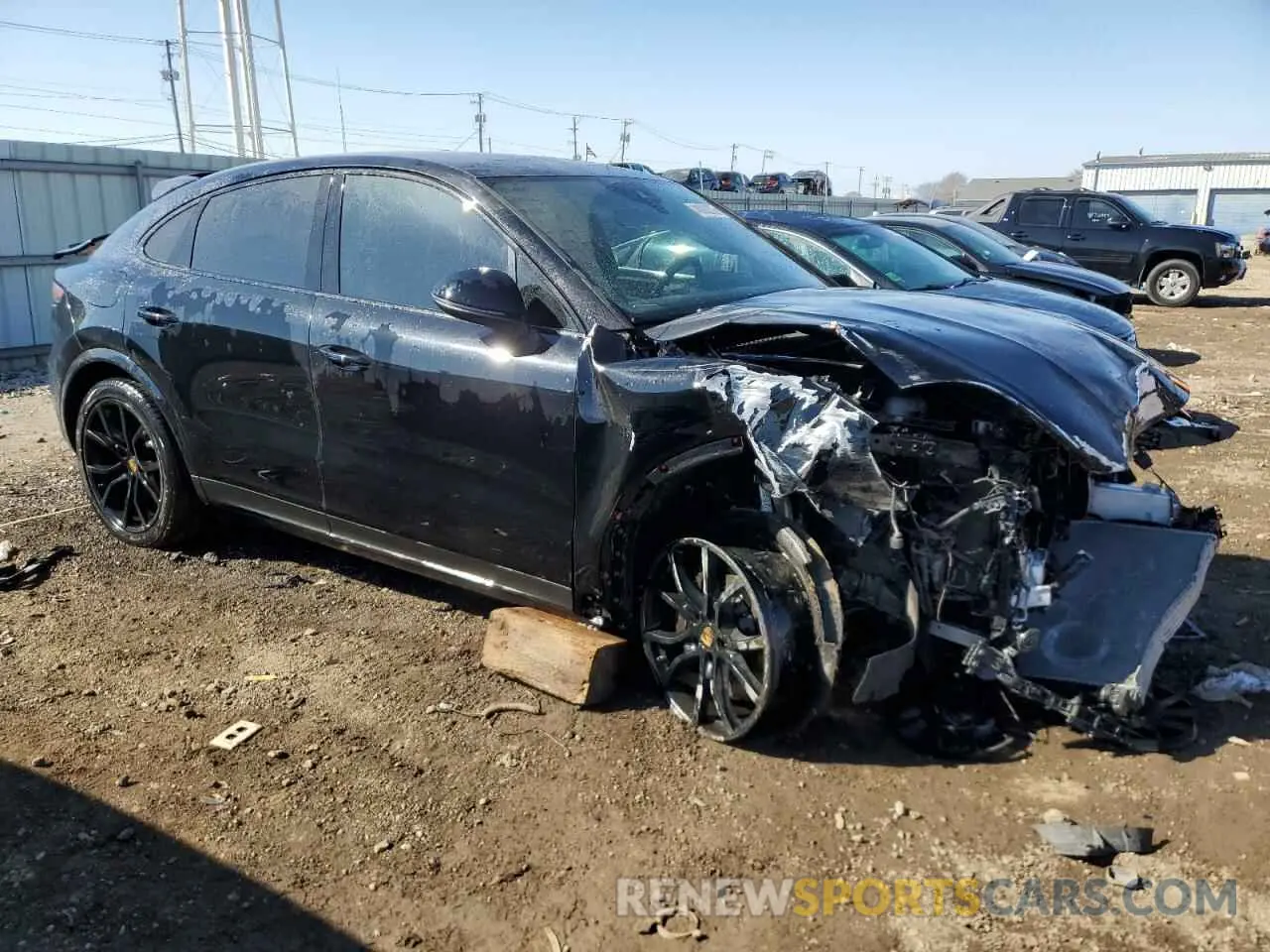 4 Photograph of a damaged car WP1BA2AY5MDA41596 PORSCHE CAYENNE 2021