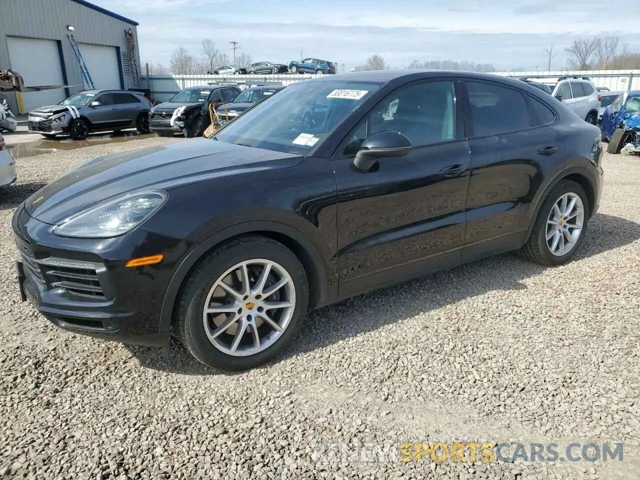 1 Photograph of a damaged car WP1BA2AY5MDA42828 PORSCHE CAYENNE 2021