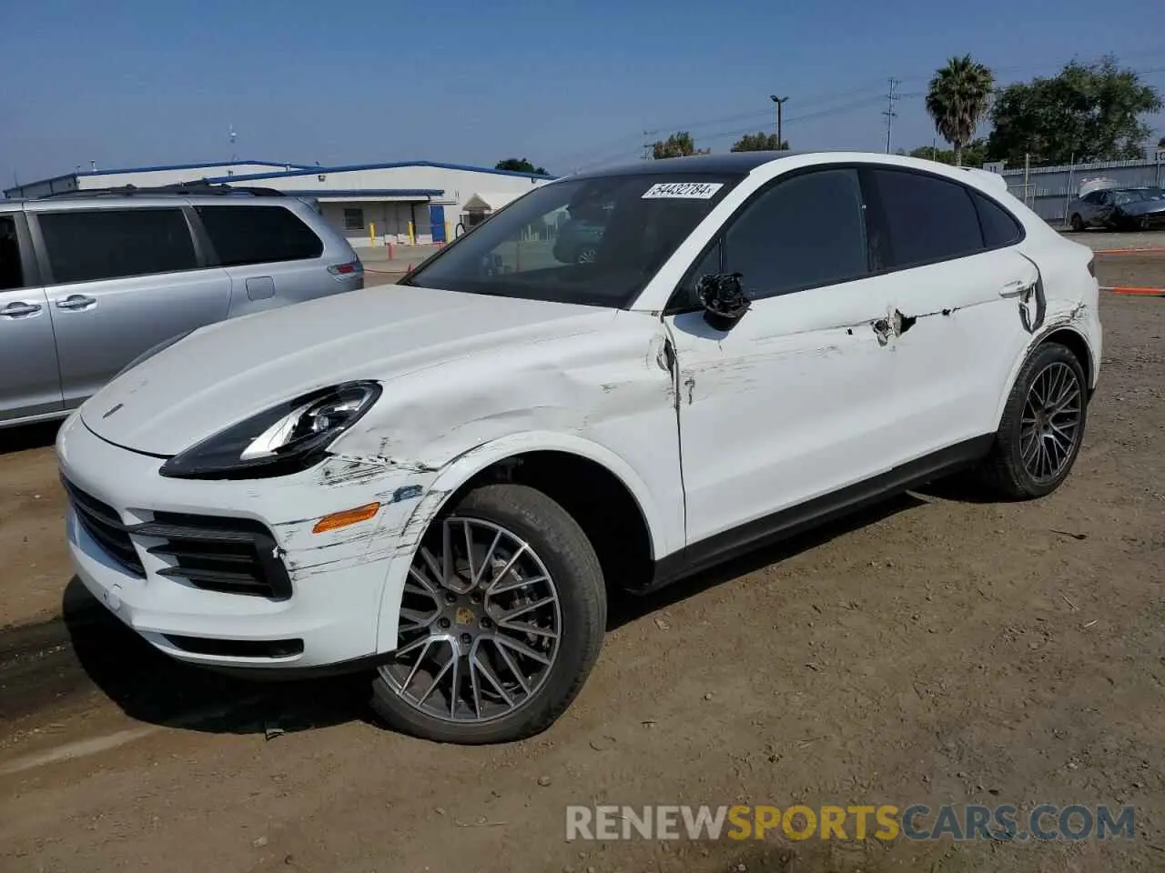1 Фотография поврежденного автомобиля WP1BA2AY5MDA42876 PORSCHE CAYENNE 2021