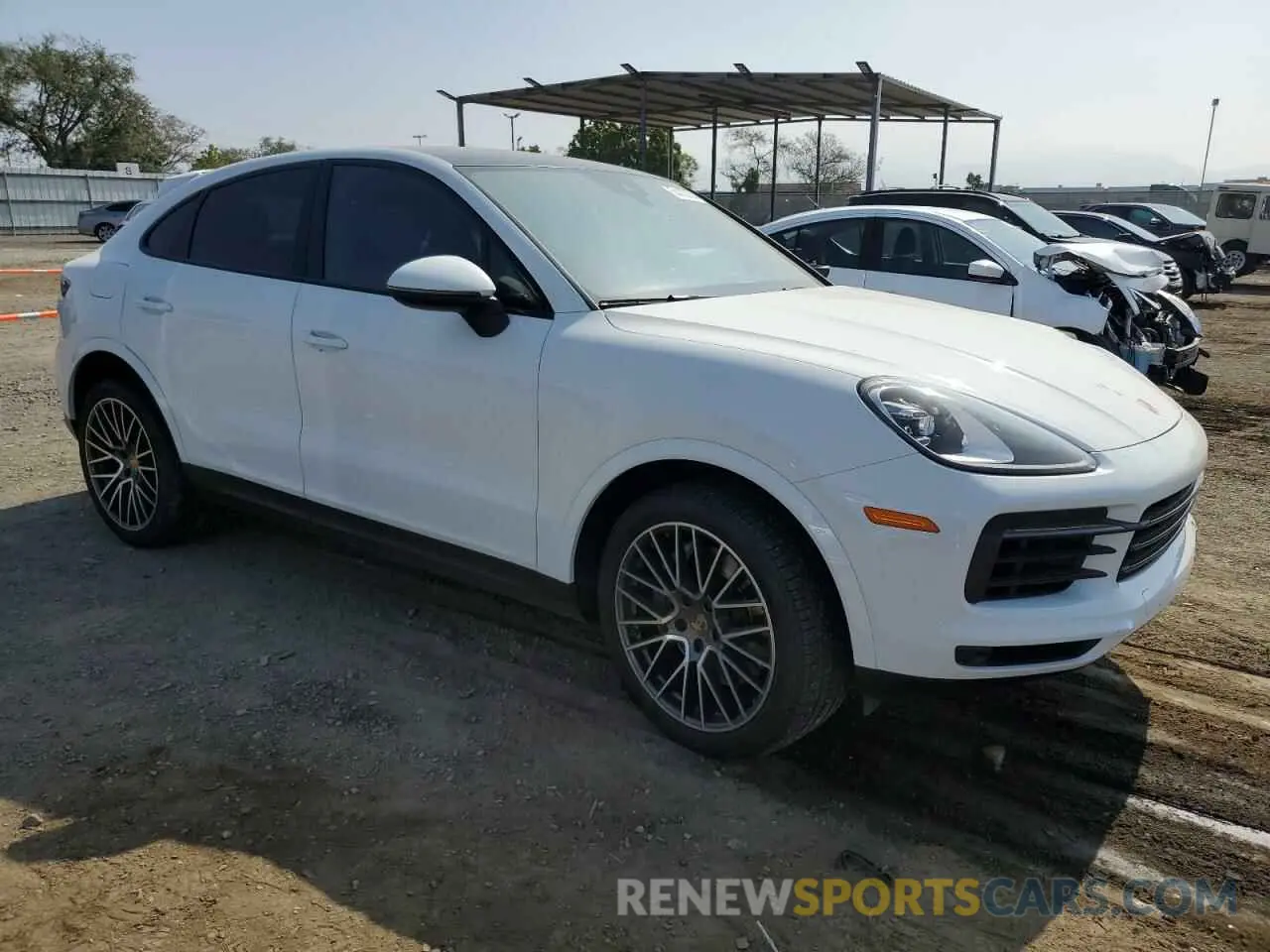 4 Фотография поврежденного автомобиля WP1BA2AY5MDA42876 PORSCHE CAYENNE 2021
