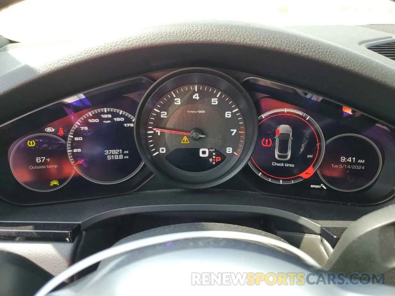 9 Фотография поврежденного автомобиля WP1BA2AY5MDA42876 PORSCHE CAYENNE 2021