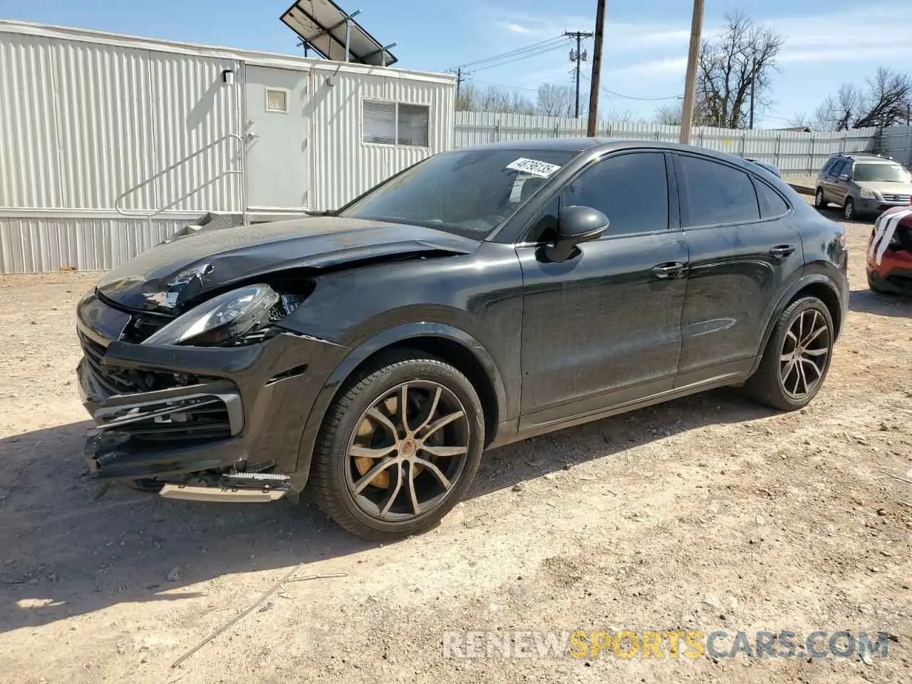 1 Photograph of a damaged car WP1BA2AY9MDA41780 PORSCHE CAYENNE 2021