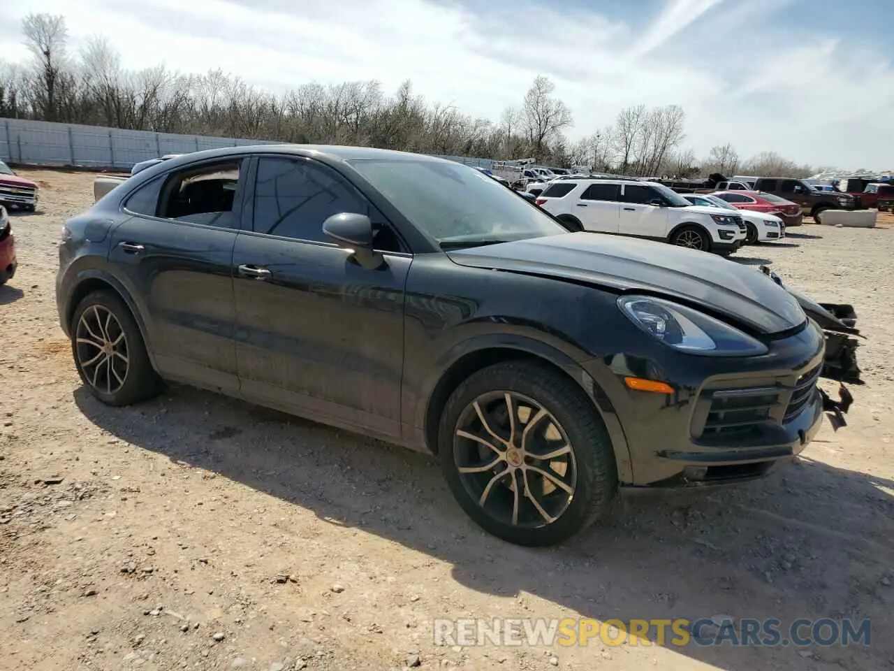 4 Photograph of a damaged car WP1BA2AY9MDA41780 PORSCHE CAYENNE 2021