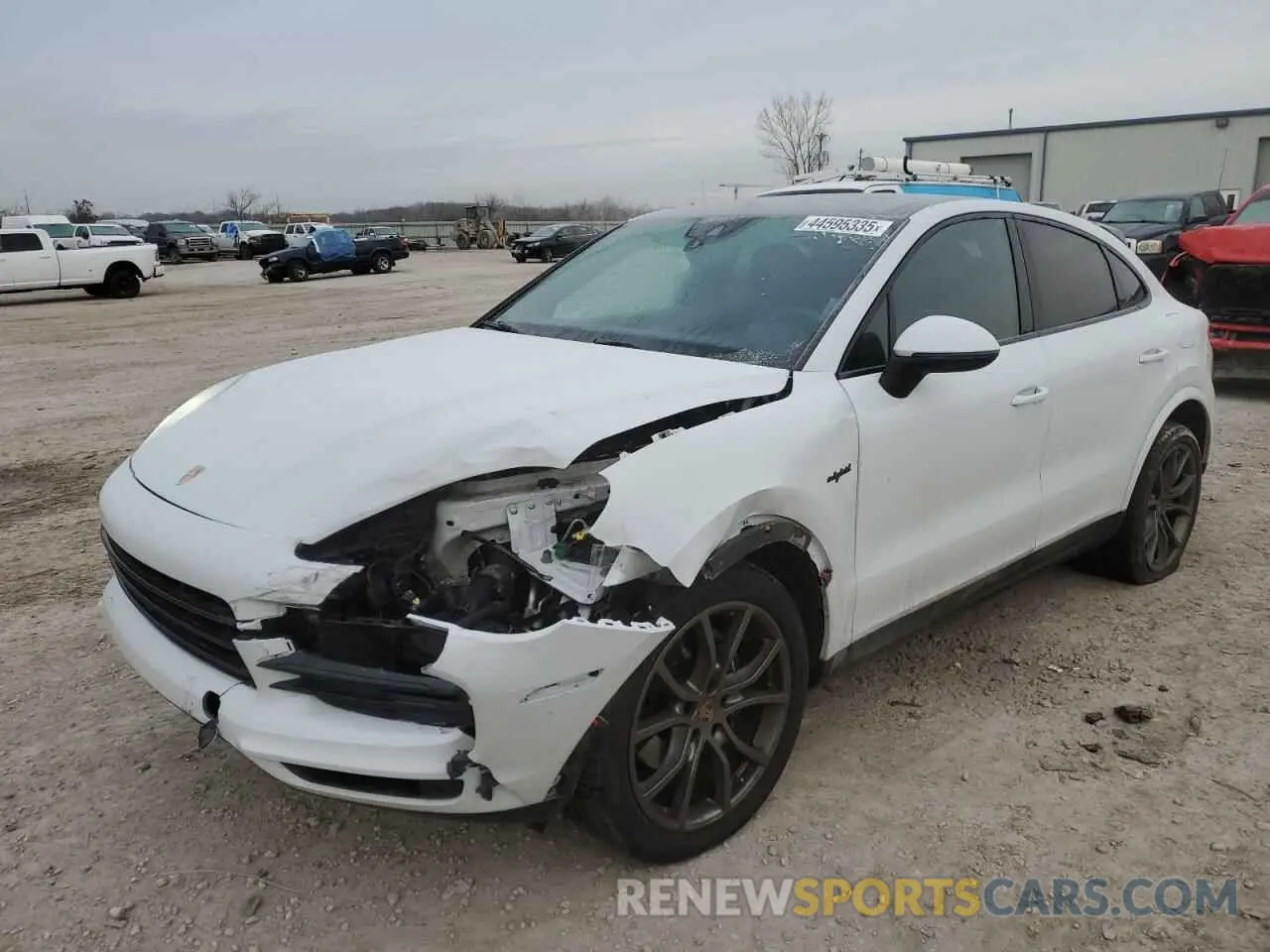 1 Фотография поврежденного автомобиля WP1BE2AY7MDA44052 PORSCHE CAYENNE 2021