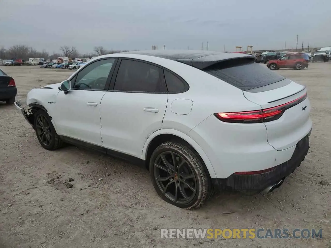 2 Фотография поврежденного автомобиля WP1BE2AY7MDA44052 PORSCHE CAYENNE 2021