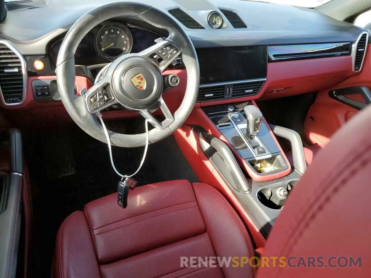 8 Photograph of a damaged car WP1BE2AY9MDA44196 PORSCHE CAYENNE 2021