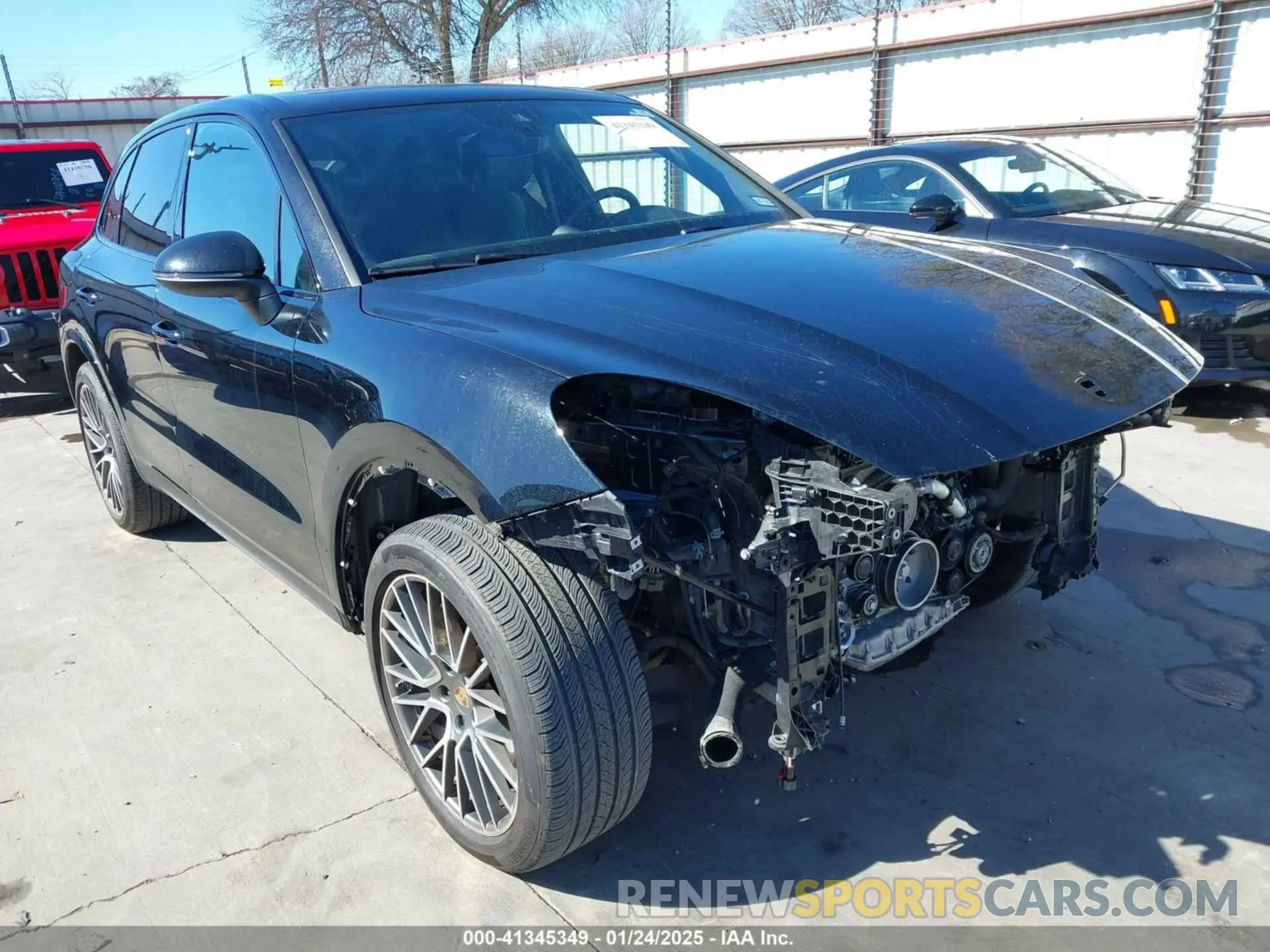 1 Photograph of a damaged car WP1AA2AY5NDA07039 PORSCHE CAYENNE 2022