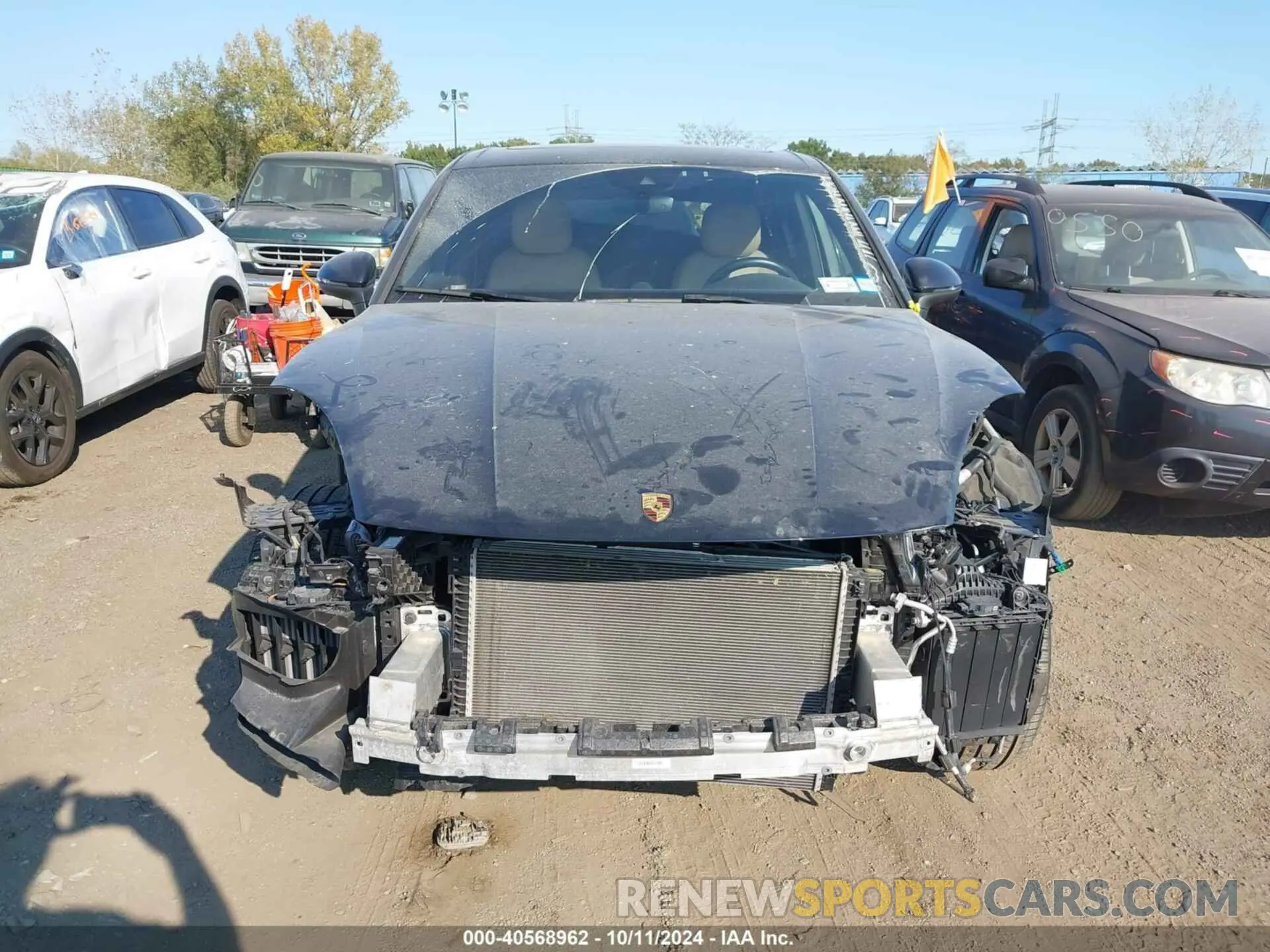 13 Photograph of a damaged car WP1AA2AY6NDA04103 PORSCHE CAYENNE 2022