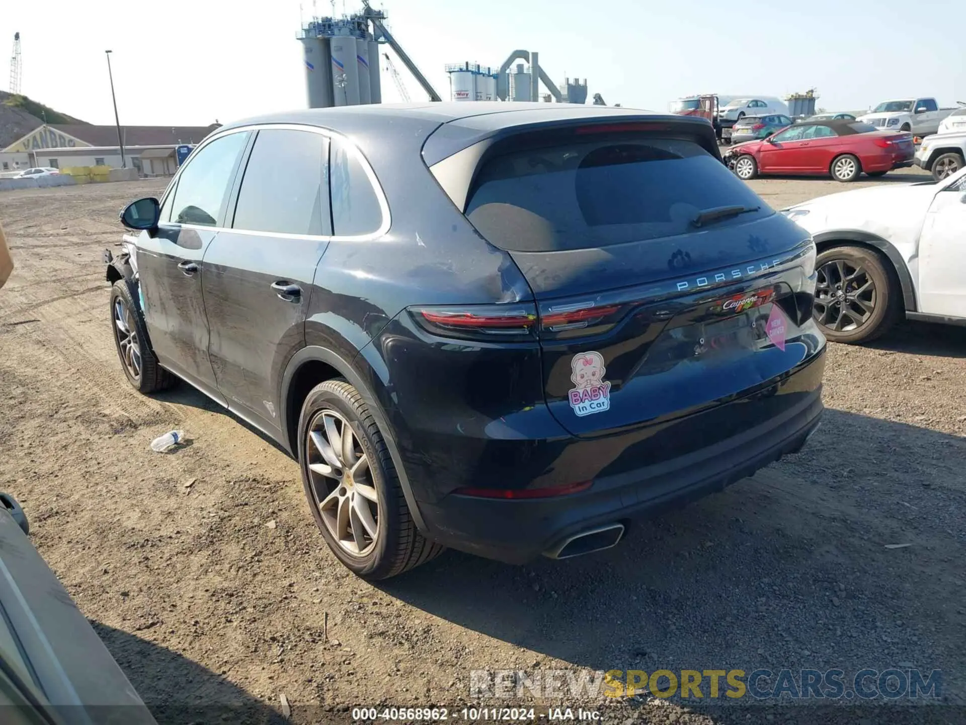 3 Photograph of a damaged car WP1AA2AY6NDA04103 PORSCHE CAYENNE 2022