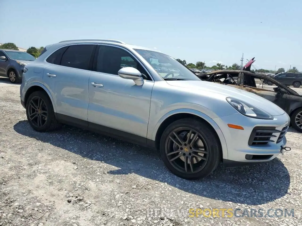 4 Фотография поврежденного автомобиля WP1AA2AY8NDA01171 PORSCHE CAYENNE 2022
