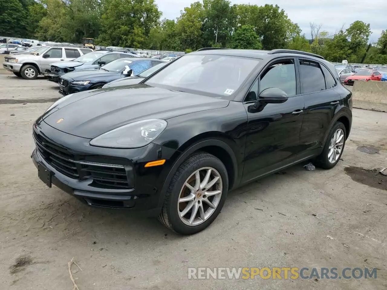 1 Фотография поврежденного автомобиля WP1AA2AY9NDA04824 PORSCHE CAYENNE 2022