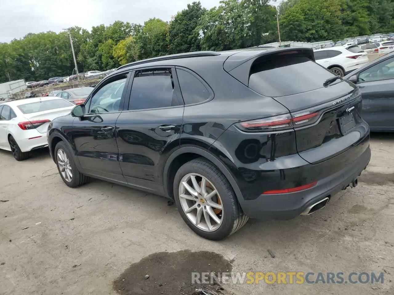 2 Фотография поврежденного автомобиля WP1AA2AY9NDA04824 PORSCHE CAYENNE 2022