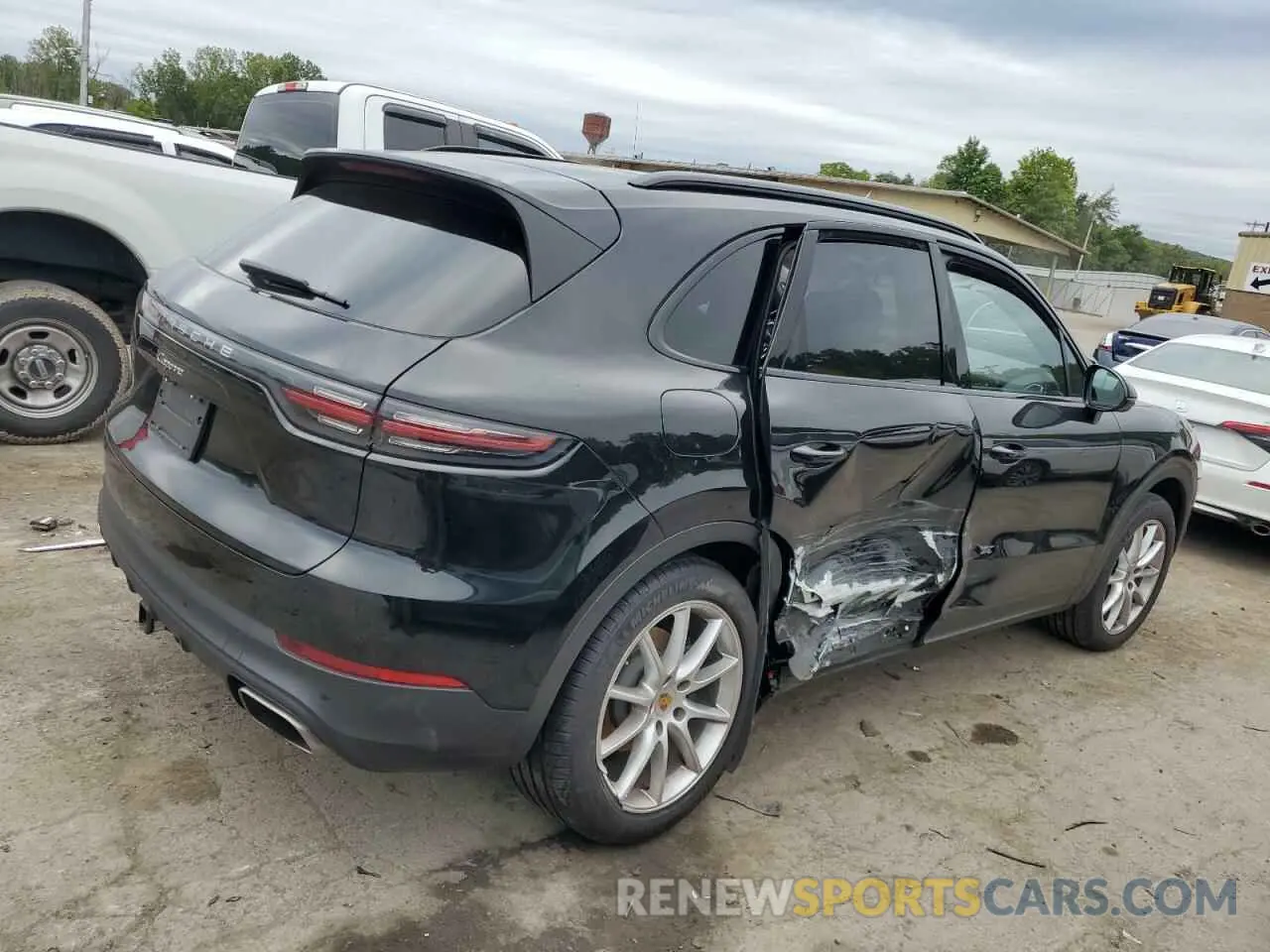 3 Фотография поврежденного автомобиля WP1AA2AY9NDA04824 PORSCHE CAYENNE 2022