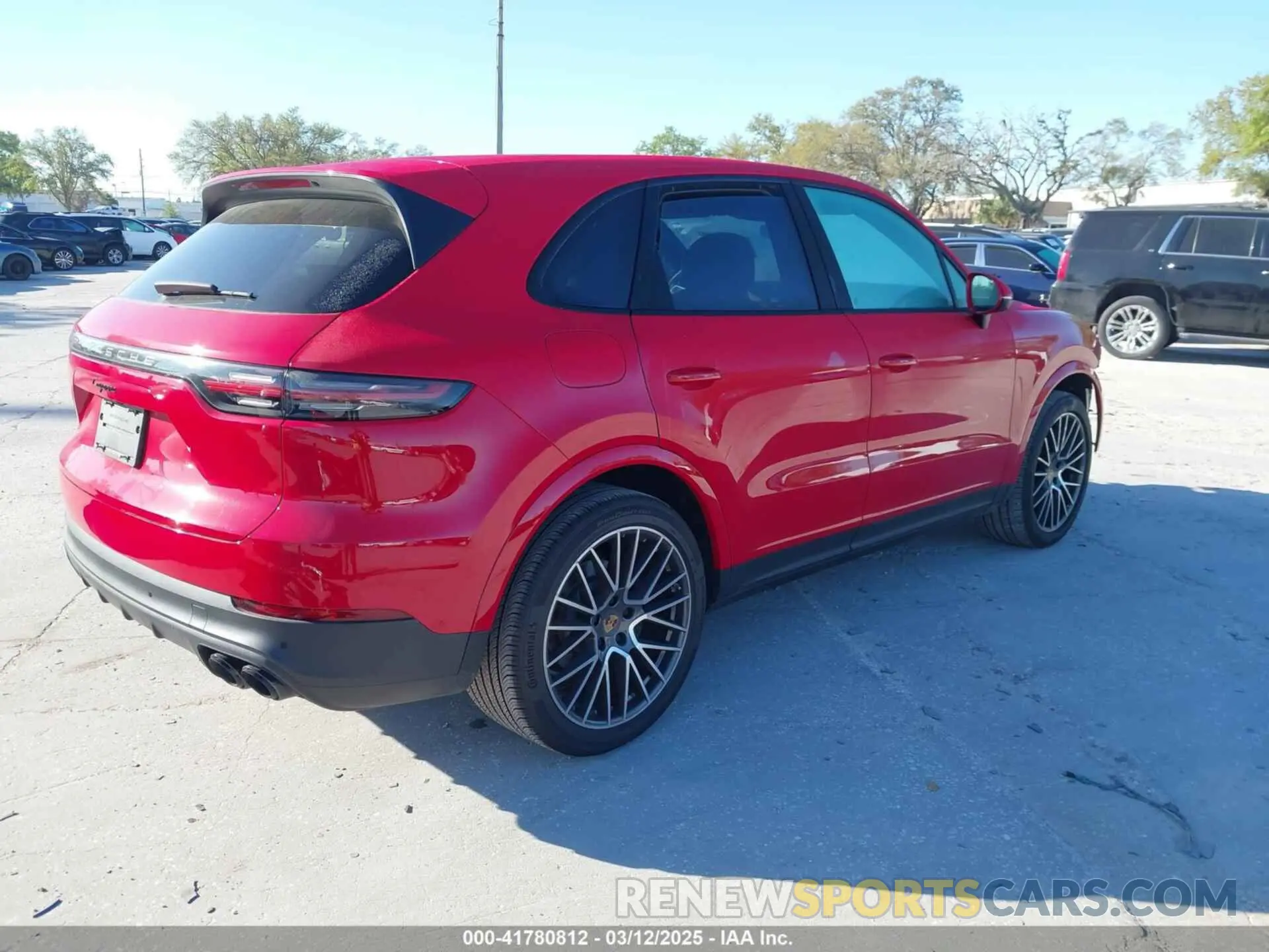 4 Photograph of a damaged car WP1AA2AY9NDA07285 PORSCHE CAYENNE 2022